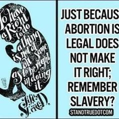 Say NO to abortion