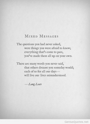 The questions you have never asked Mixed