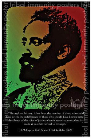 11x17in Educational Haile Selassie I African History Quote Glossy ...