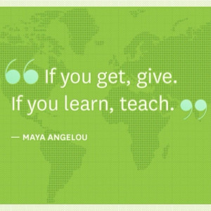 My thoughts and respect are given to Maya Angelou who passed away ...