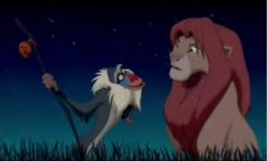Rafiki : Oh yes, the past can hurt. But the from way I see it, you can ...