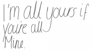 im yours #your mine #text #quotes #typography