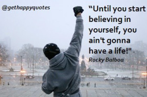 Rocky Balboa Quotes | happy, quotes, sayings, rocky balboa, start ...