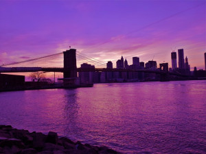 Brooklyn Bridge sunset
