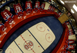 Canadiens Dressing Room