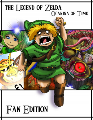 LOZ Ocarina of Time Fan edition cover by girldirtbiker