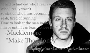 Tagged: macklemore Macklemore and Ryan Lewis the heist make the money ...