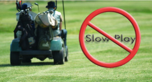 The only problem with golf is that the slow people are always in front ...