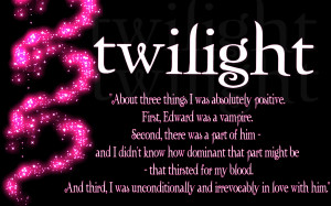Wallpaper - Twilight Quote - 27.6.2010