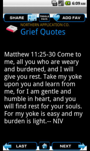 Bible Quotes for Grief - screenshot