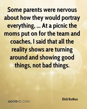 Dick Butkus - Some parents were nervous about how they would portray ...
