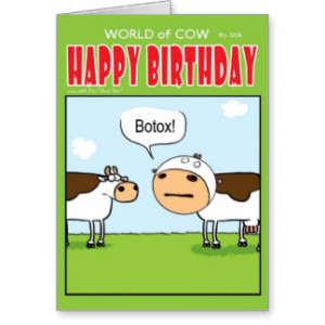 Funny About Botox Cards & More