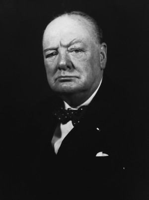 Winston Churchill, who would be 137 years old.