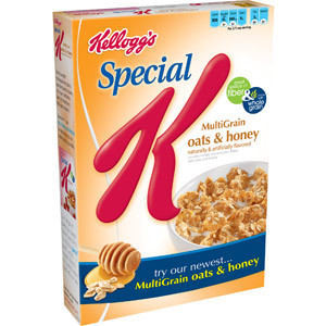 Kellogg 39 s Special K Multigrain Oats amp Honey Cereal 13 6 oz