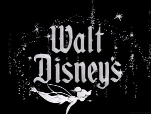 gif Black and White peter pan Walt Disney