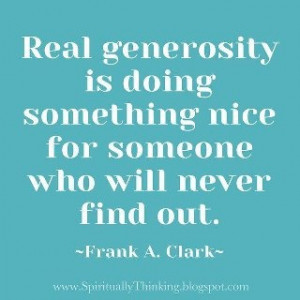 These things don’t have to be difficult, just little acts that can ...