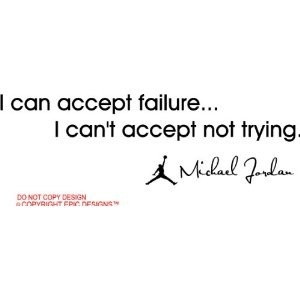 Accepting failure