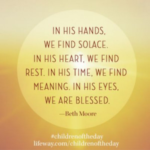 ... - Beth Moore. New study releases 5/1 at Lifeway #childrenoftheday