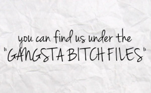 Bitch Facebook Status On Paper Background