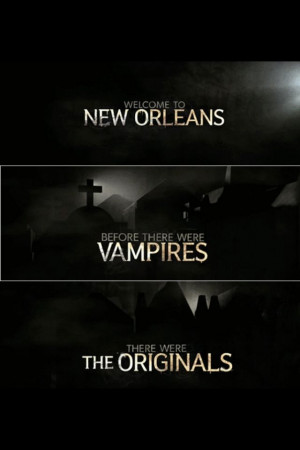 The Originals. Love it, but still not as classic and iconic as Vampire ...