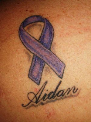tribute to Aidan tattoo