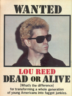 Lou Reed Creem