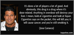 More Jose Canseco Quotes