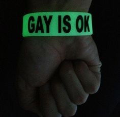 matthew lush glow gay is ok bracelet on wanelo more support gay ...