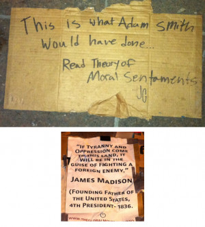 up by free-market fundamentalists—both have plenty of pithy quotes ...