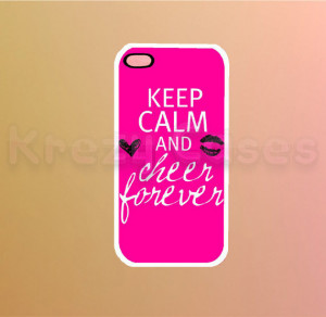 iPhone 6 Plus CaseiPhone 6 Case, Iphone 5 Case, Keep Calm and Cheer ...
