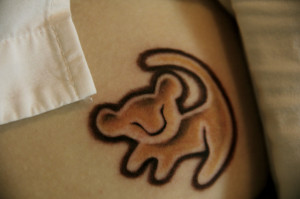 Lion King Simba Tattoo