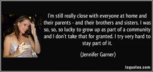 still really close with everyone at home and their parents - and ...