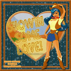 Showing Love Cowgirl Boots Facebook Tag
