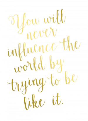 Gold Foil Quotes