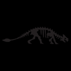 Ankylodon Dinosaur Fossil Wall Quotes™ Wall Art Decal