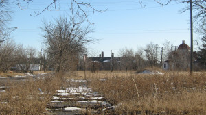 Looking south at Mitchell and Medbury on the east side