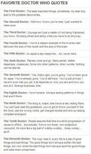 Doctor Who quotes.- 9 could be better but yeah these are good.