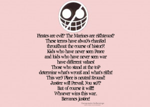 One of the best one piece quotes