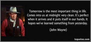 More John Wayne Quotes