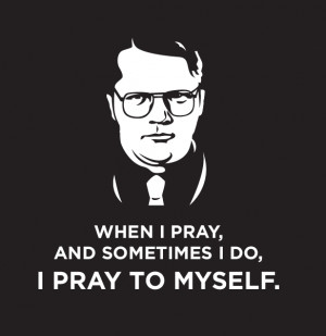 ... design featuring quote from the Garth Marenghi’s Darkplace TV show