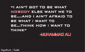muhammad ali, quotes, sayings, about yourself, quote