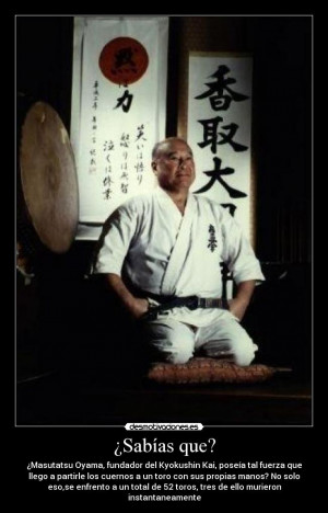 japanese script mas oyama bull mas oyama frase karate 2