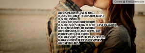 kind.It does not envy, it does not boast,it is not proud.It does not ...