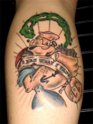 Popeye Tattoo