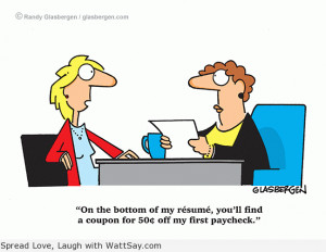Funny Human Resources Interview Cartoons