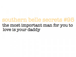 ... notes Permalink ∞ Tags: southern belle secrets love daddy important