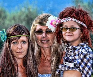 hippie family 30 Splendid Hippie Hairstyles