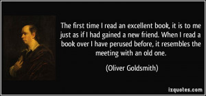 read an excellent book, it is to me just as if I had gained a new ...
