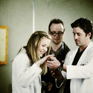 More BTS! (Behind the Scenes) with Jessica Capshaw & Patrick Dempsey ...