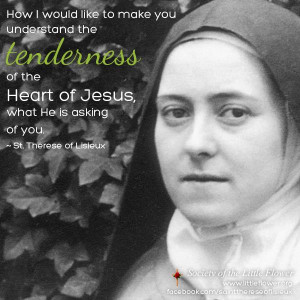 Re: St. Therese quotes